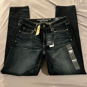 American Eagle Outfitters Women's Dark Wash Skinny Jeans